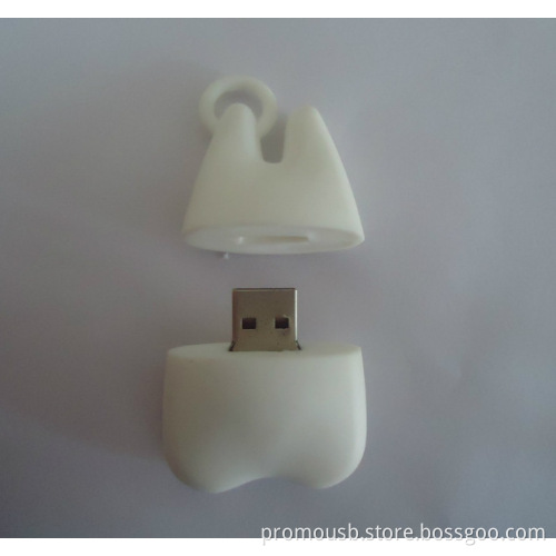 PVC gift dental caries dentures model usb
